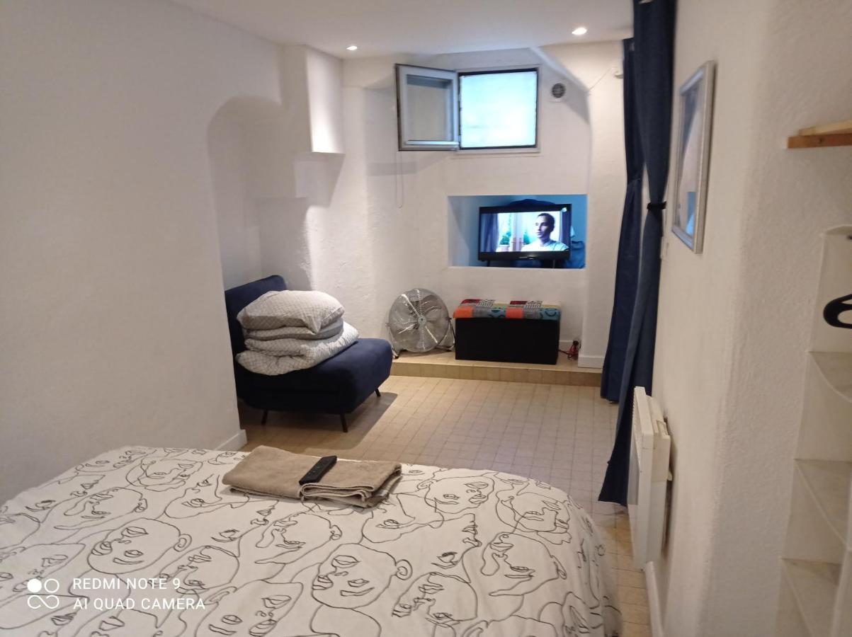 Apartamento Charming And Modern Cave In The Heart Of The Port Niza Exterior foto