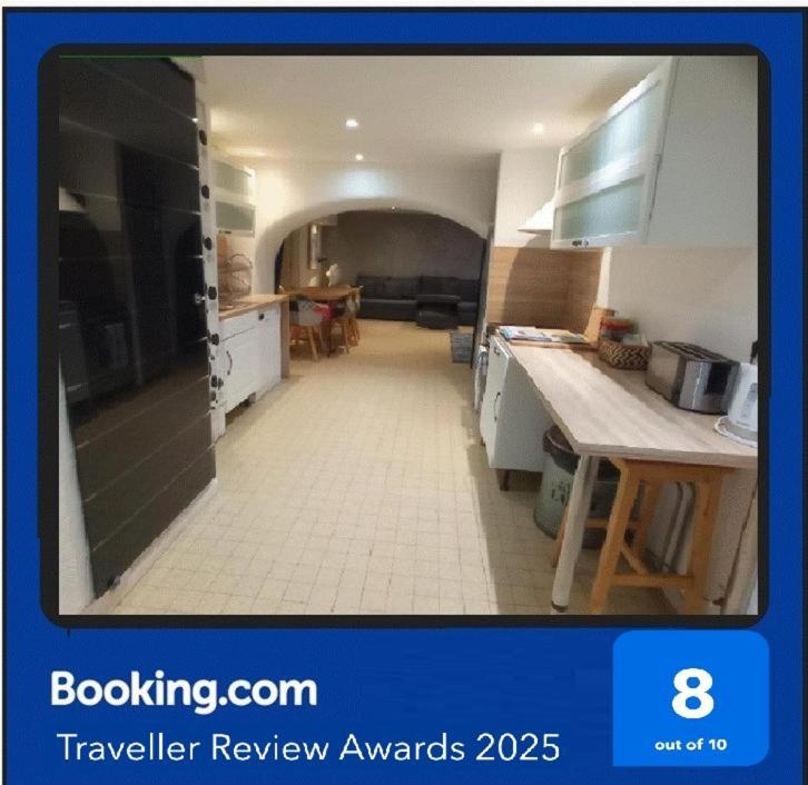 Apartamento Charming And Modern Cave In The Heart Of The Port Niza Exterior foto